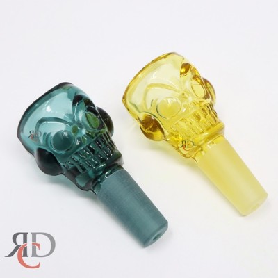 GLASS BOWL SKULL SHAPE BMD104-14MM 1CT